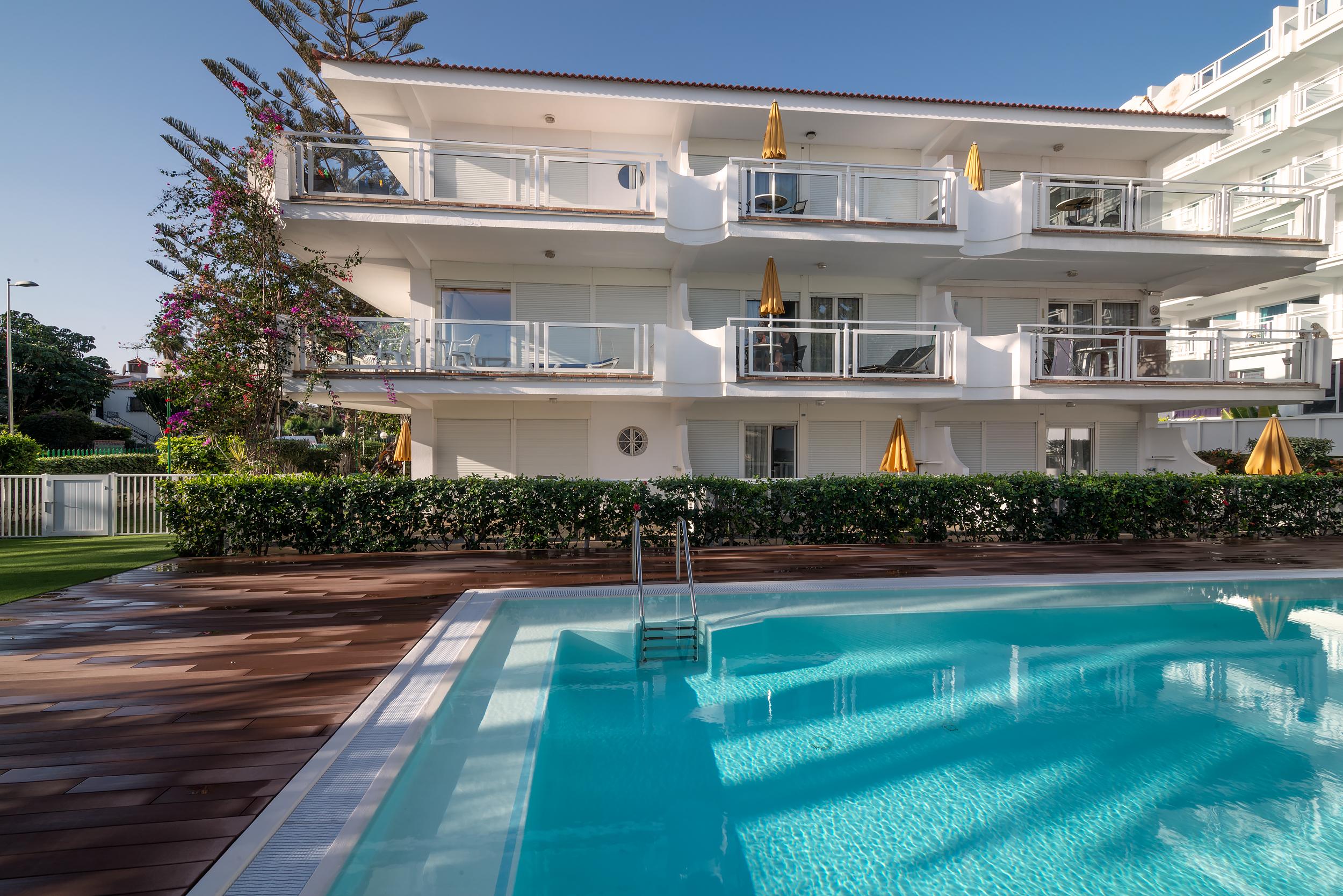Apartamentos Montemayor Playa del Inglés Exterior foto